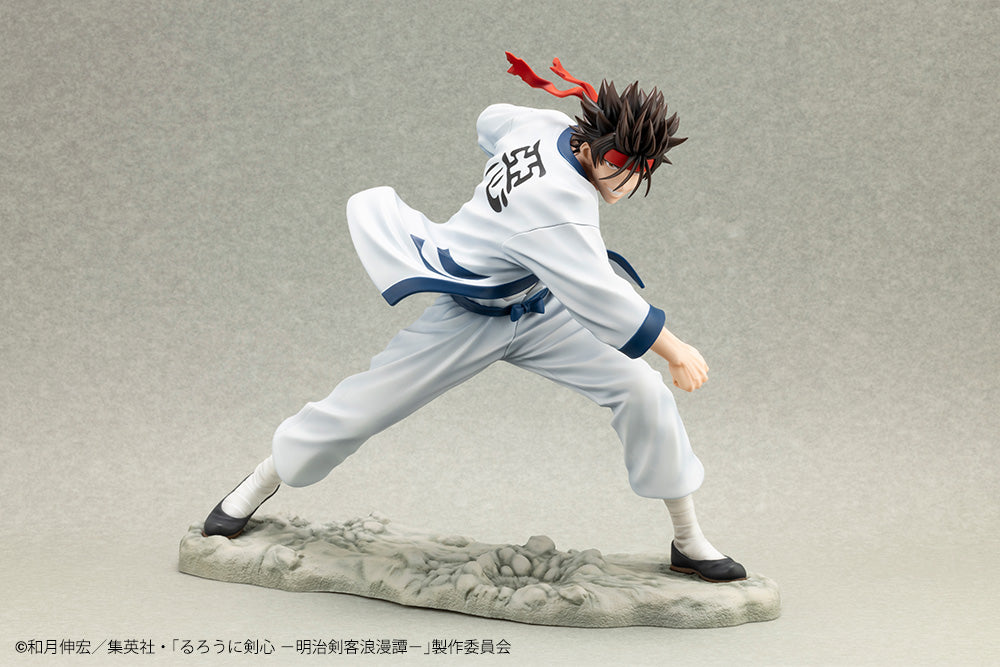 Rurouni Kenshin Meiji Swordsman Romantic Story ArtFX J Sanosuke Sagara 1/8 Scale Figure