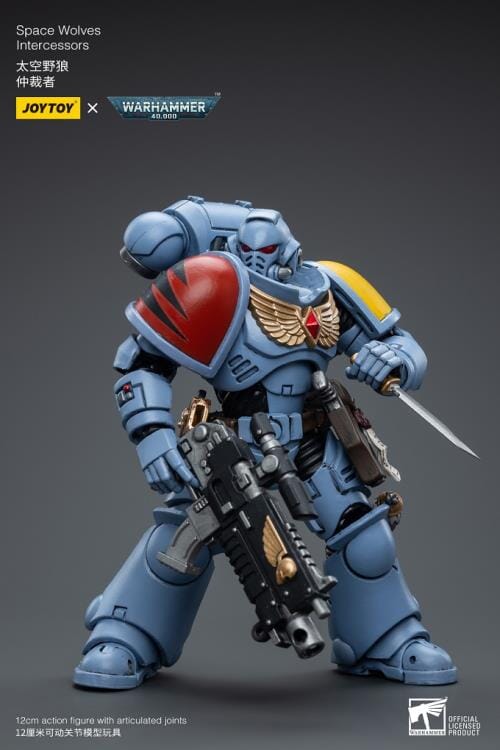 Warhammer 40K Space Wolves Intercessors (Ver. 2) 1/18 Scale Figure