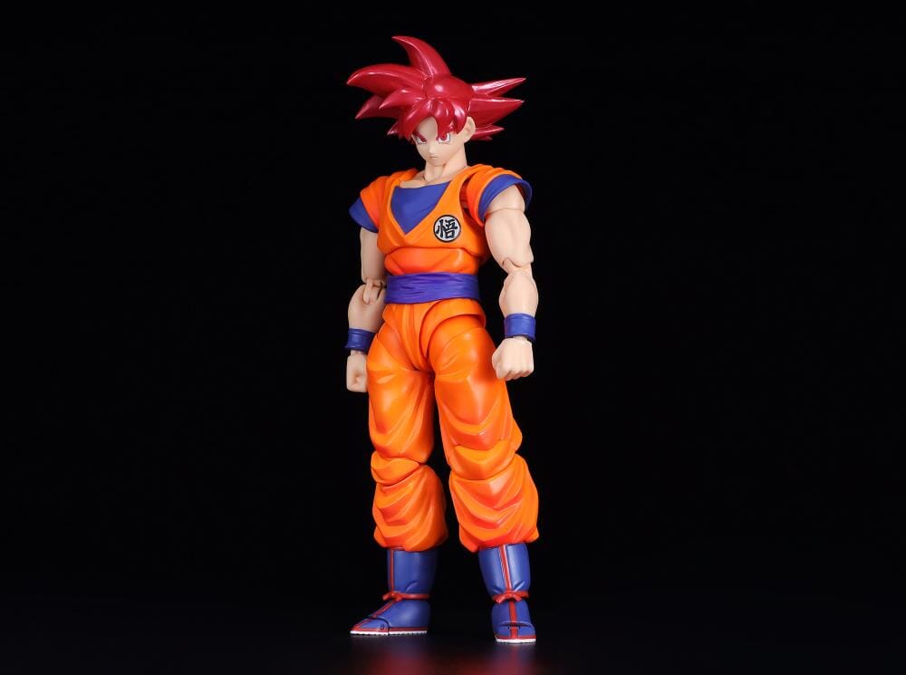 Dragon Ball Super S.H.Figuarts Super Saiyan God Goku (Saiyan God Instilled with the Light of Righteous Hearts) (Reissue)