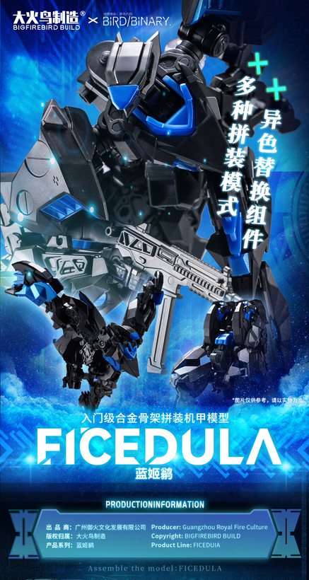 Ficedula Shadow Force Expansion Framework Series Model Kit