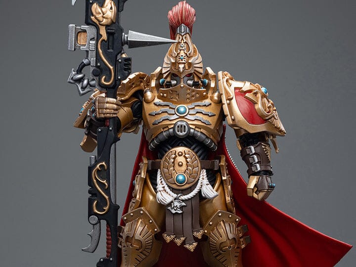 Warhammer 40K Adeptus Custodes Shield Captain with Guardian Spear 1/18 Scale Figure