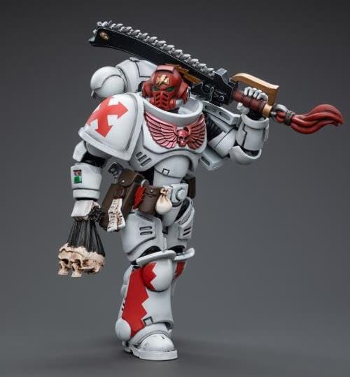 Warhammer 40K White Scars Assault Intercessor Sergeant Tsendbaatar 1/18 Scale Figure