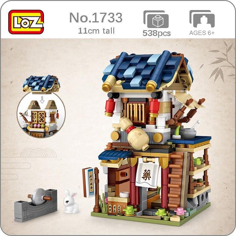 LOZ Ancient Street 1733 Medicine Shop