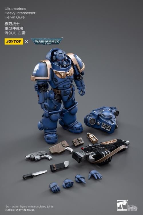 Warhammer 40K Ultramarines Heavy Intercessor Helvin Gure 1/18 Scale Figure