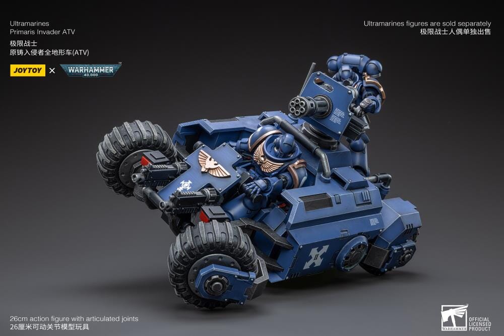 Warhammer 40k Ultramarines 1/18 Scale Primaris Invader ATV