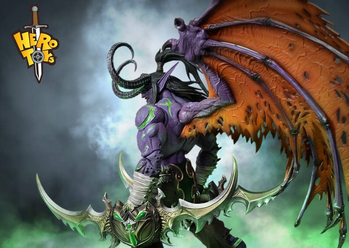 World of Warcraft Demon Hunter Illidan Stromrage Figure