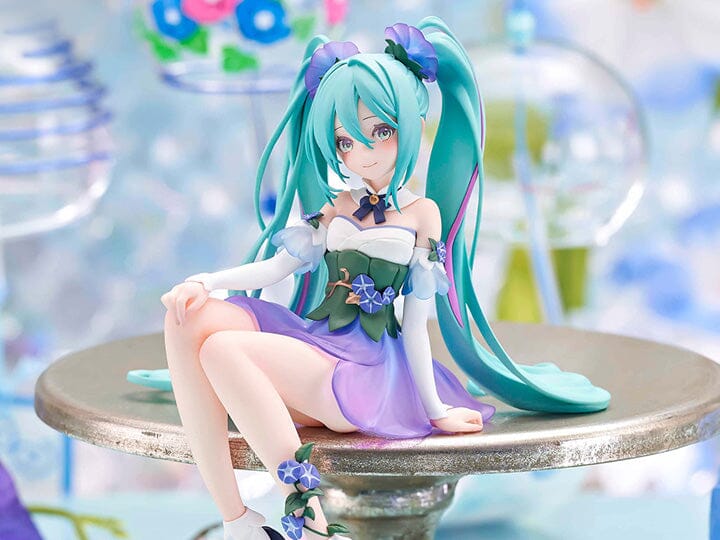 Vocaloid Hatsune Miku (Flower Fairy Morning Glory Ver.) Noodle Stopper Figure