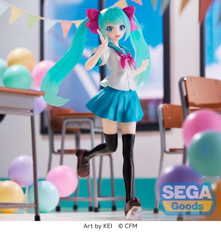 Vocaloid Luminasta Hatsune Miku (16th Anniversary KEI Ver.) Figure