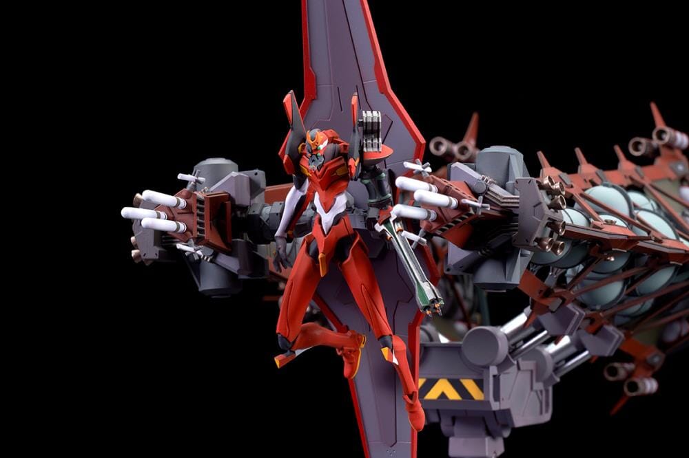 Rebuild of Evangelion EVA Unit-02 Beta Equipped with Booster Figure