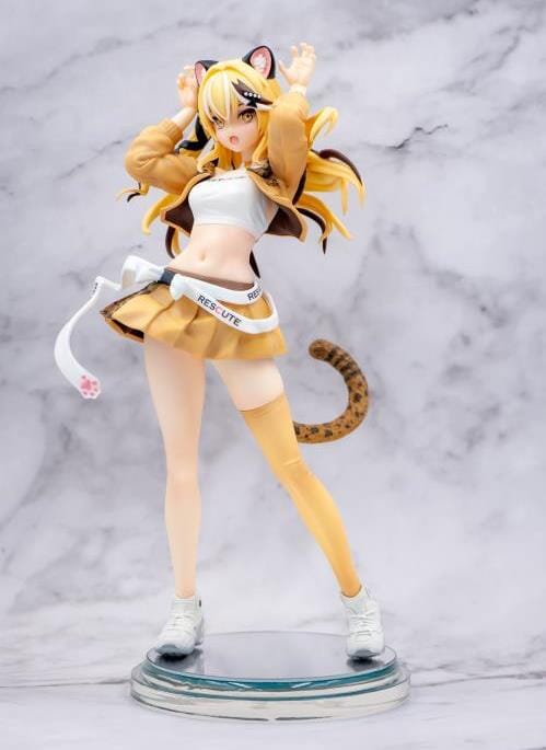 Zetsumetsu Kigu-dan RESCUTE No.15 Shi Hu Leopard Cat 1/7 Scale Figure