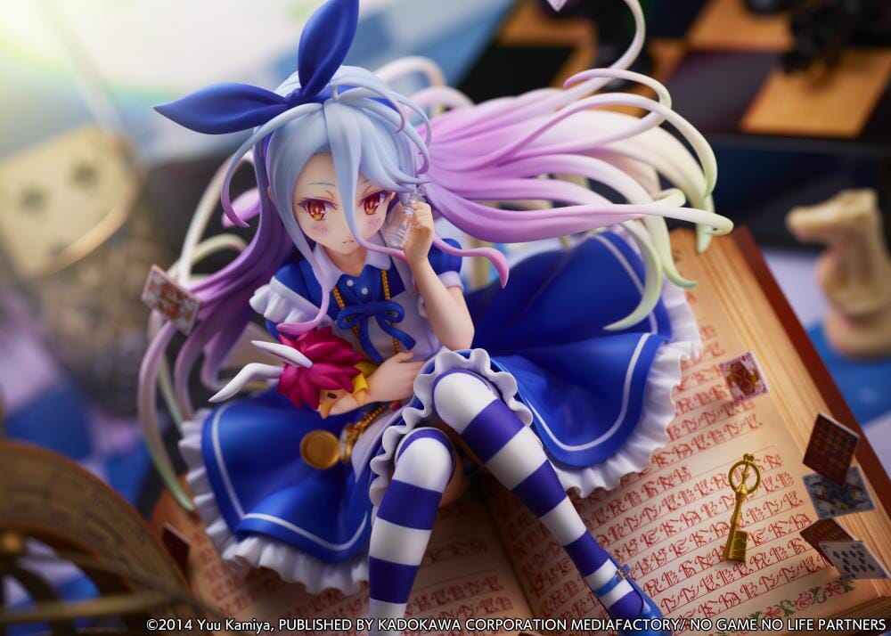 No Game No Life Shiro (Alice in Wonderland Ver.) 1/7 Scale Shibuya Scramble Figure