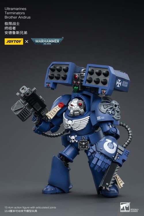 Warhammer 40K Ultramarines Terminators Brother Andrus 1/18 Scale Figure