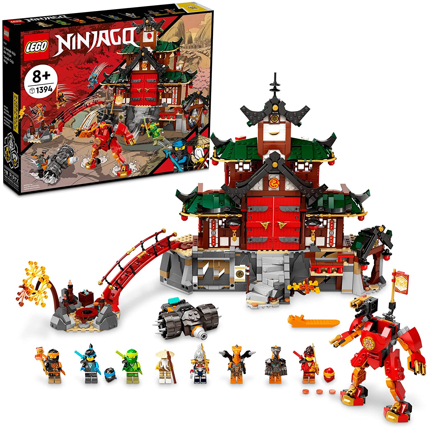 LEGO NINJAGO Ninja Dojo Temple 71767 Building Kit