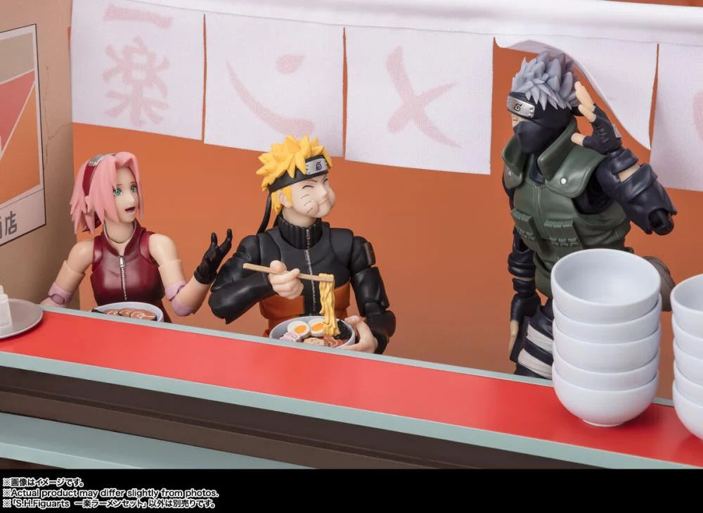 Naruto Shippuden S.H.Figuarts Ichiraku Ramen Set