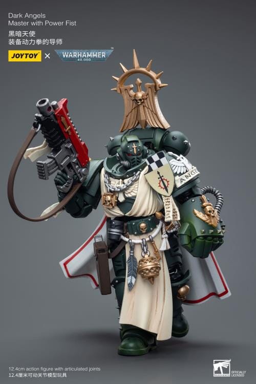 Warhammer 40k Dark Angels Master with Power Fist 1/18 Scale Figure