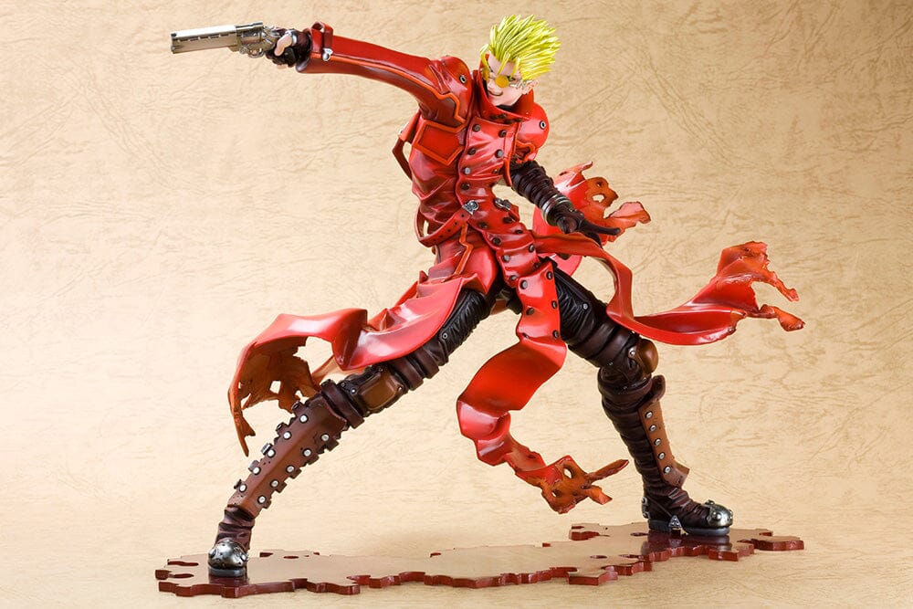 Trigun Badlands Rumble ArtFX J Vash the Stampede (Renewal Package Ver.) 1/8 Scale Figure (Reissue)