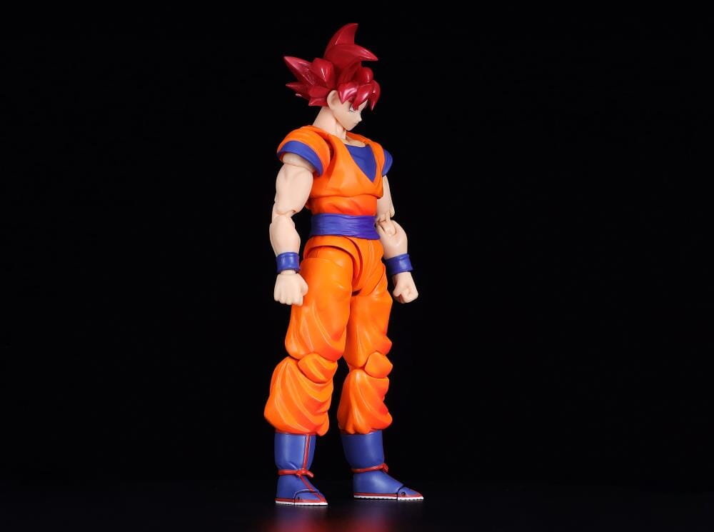 Dragon Ball Super S.H.Figuarts Super Saiyan God Goku (Saiyan God Instilled with the Light of Righteous Hearts) (Reissue)