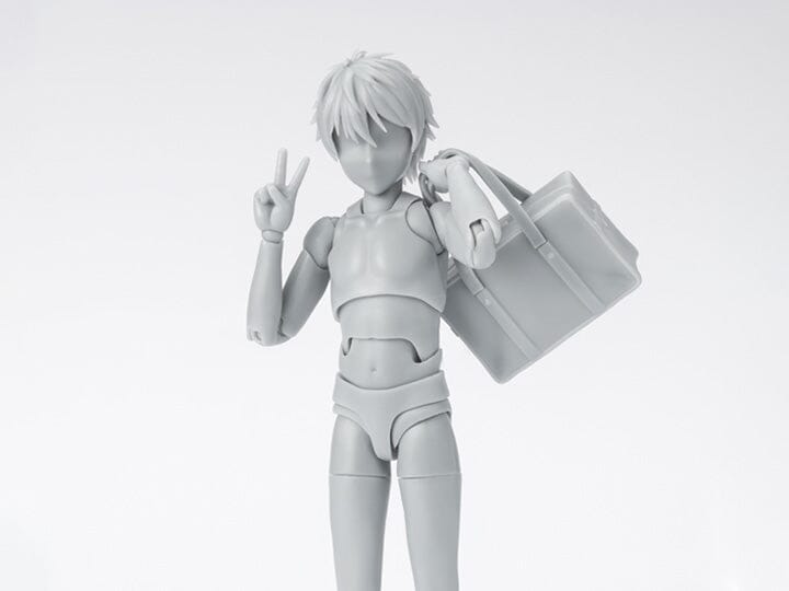 S.H.Figuarts DX Body-kun School Life Edition Set (Gray Color Ver.)