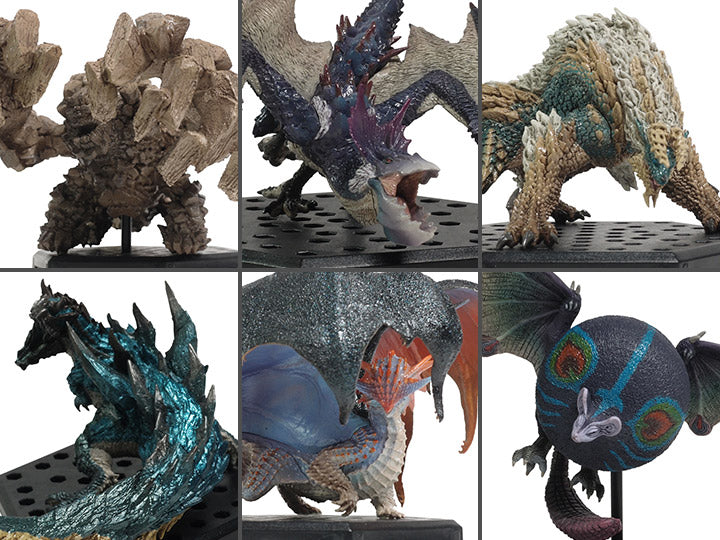 Monster Hunter Capcom Figure Builder Standard Model Plus Vol.17 Box of 6 Figures