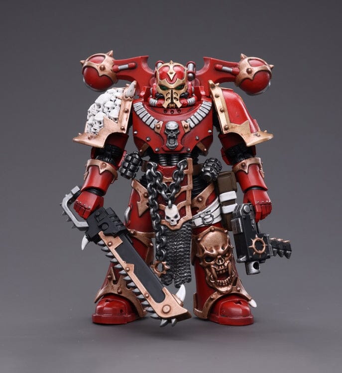 Warhammer 40K Chaos Space Marines Crimson Slaughter Brother Maganar 1/18 Scale Figure