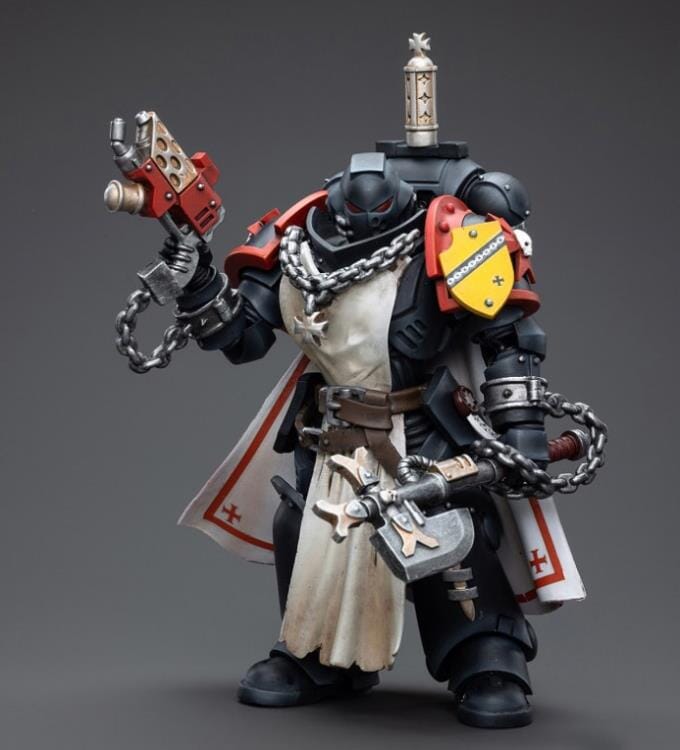 Warhammer 40K Black Templars Primaris Sword Brethren Granbertus 1/18 Scale Figure