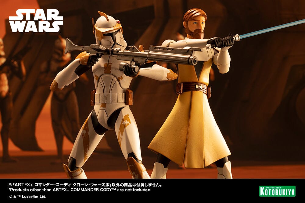 Star Wars The Clone Wars ArtFX+ Commander Cody Statue