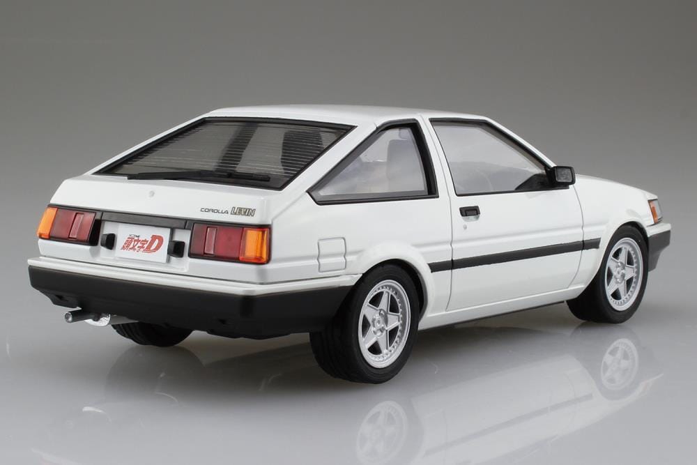 Initial D Itsuki Takeuchi's AE85 Toyota Levin 1/24 Scale Model Kit