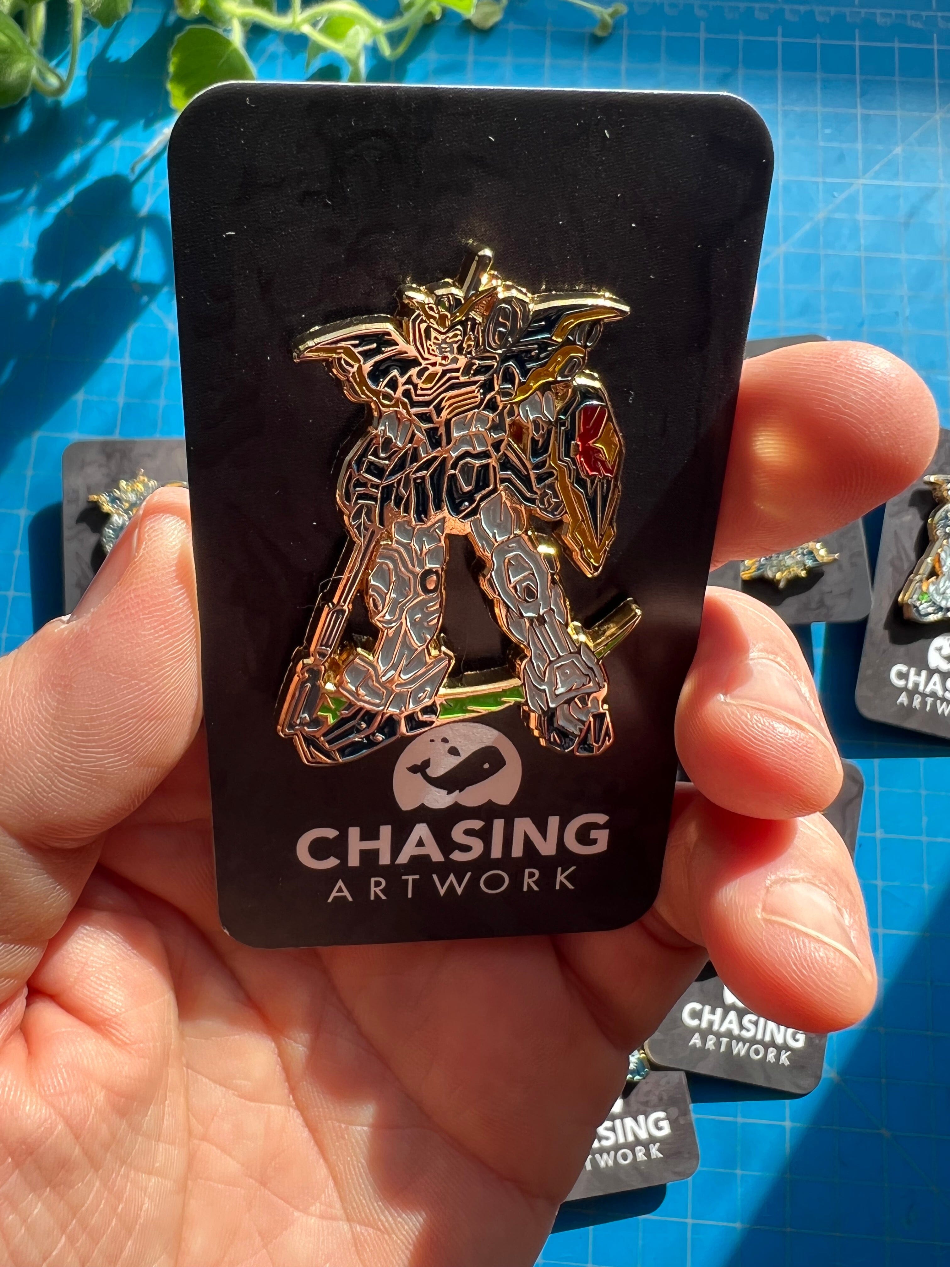 Limited Chasing Artwork Gundam Deathscythe Enamel Pin