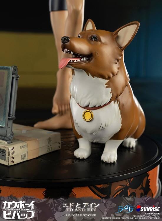 Cowboy Bebop Ed and Ein 1/4 Scale Statue