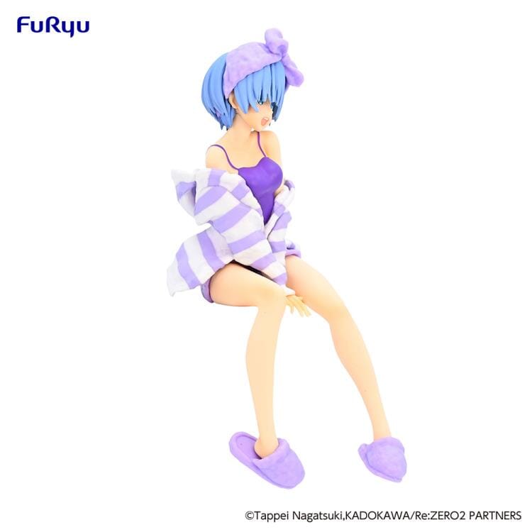 Re Zero Starting Life in Another World Rem (Room Wear Purple Color Ver.) Noodle Stopper Figure