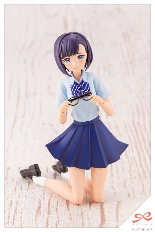 Sousai Shoujo Teien Touou High School Summer Clothes Koyomi Takanashi (Dreaming Style Ture Sapphire Ver.) 1/10 Scale Model Kit