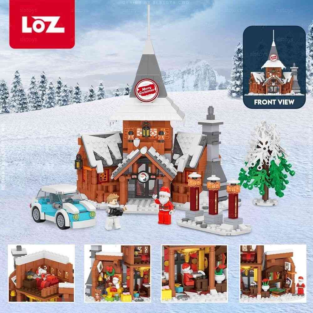 LOZ Winter Village 2195 Santa Claus Office