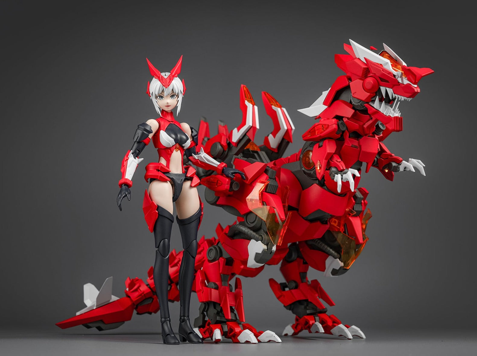 Dragon Girl LH-01 Yu Wanglong & Firefly Model Kit Set