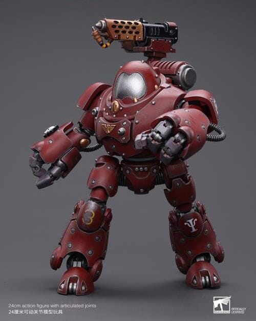 Warhammer 40k Adeptus Mechanicus Kastelan Robot with Incendine Combustor 1/18 Scale Figure