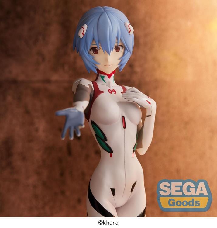 Rebuild of Evangelion Rei Ayanami (Hand Over/Momentary White) Super Premium Figure