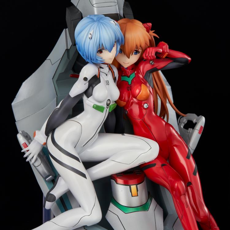 Neon Genesis Evangelion Rei & Asuka Twinmore Object Figure