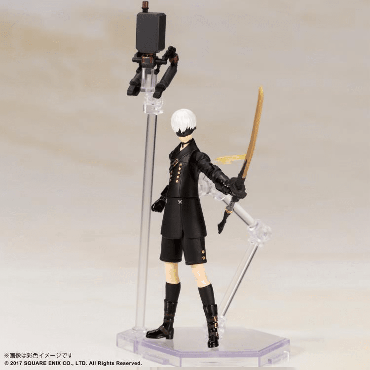 NieR: Automata 2B & 9S Plastic Model Kit Two-Pack