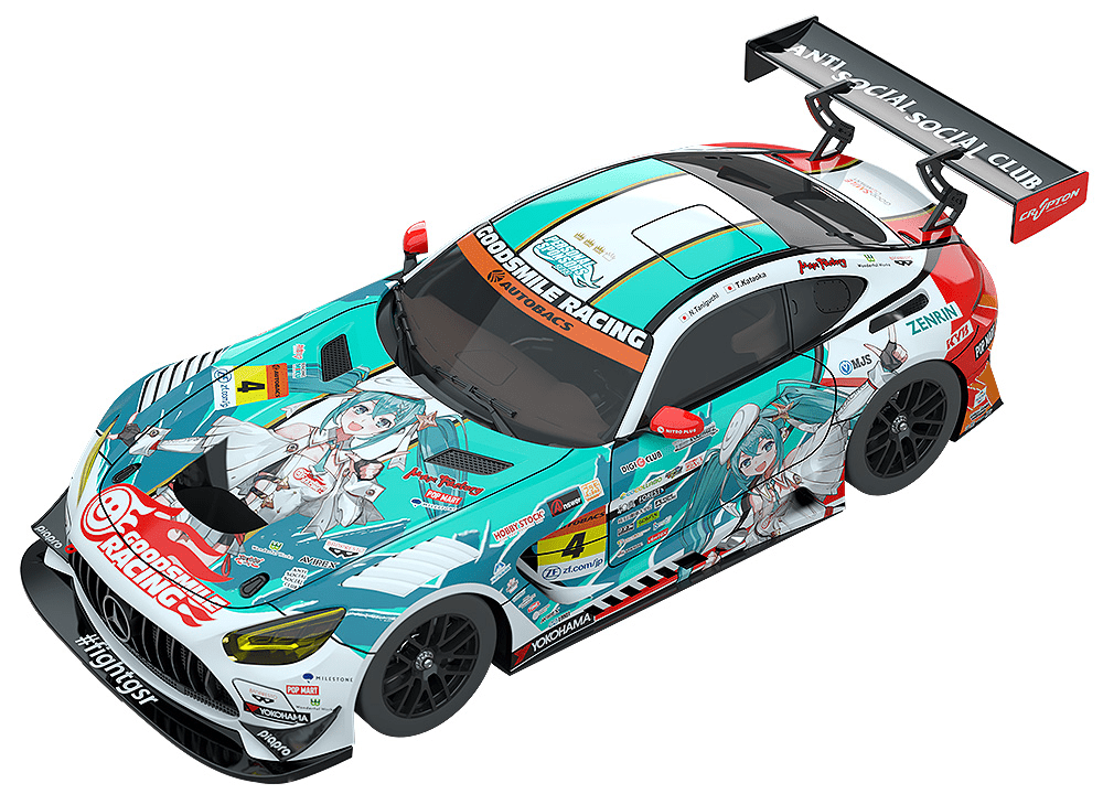 Good Smile Racing Hatsune Miku 1/18 Scale AMG (2023 Season Opening Ver.)