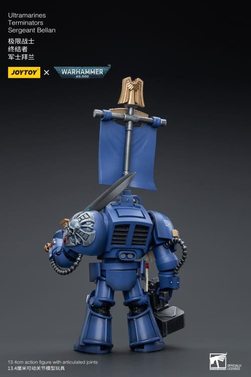 Warhammer 40K Ultramarines Terminators Sergeant Bellan 1/18 Scale Figure