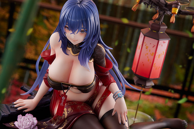 Girls' Frontline DP-12 Echeveria Lantern (Crimson) 1/6 Scale Figure