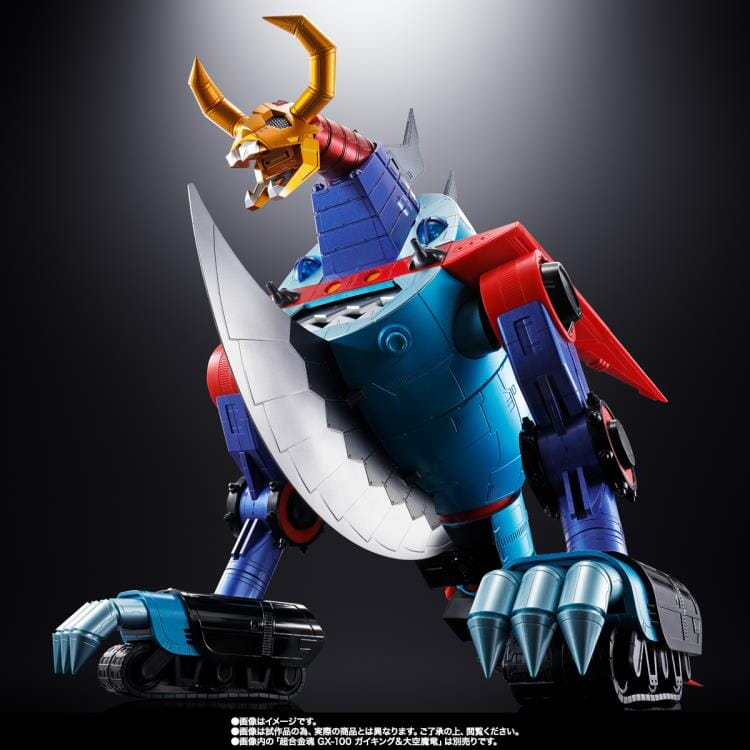 Divine Demon-Dragon Gaiking Soul of Chogokin GX-100X Gaiking & Daiku-Maryu Power Up Exclusive Option Set