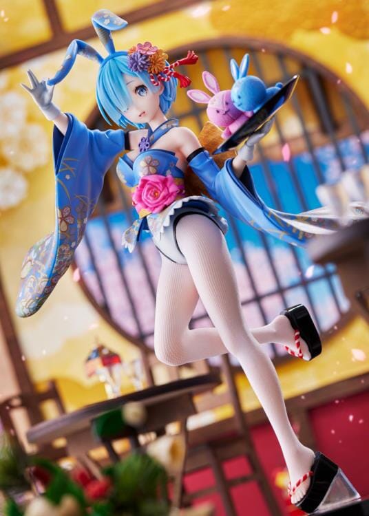 Re Zero Starting Life in Another World F Nex Rem (Wa-Bunny Ver.) 1/7 Scale Figure