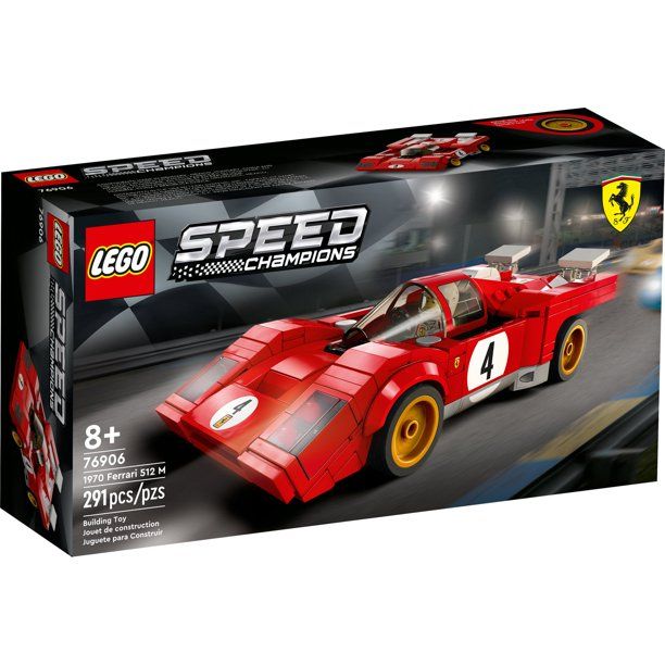 LEGO Speed Champions 1970 Ferrari 512 M 76906 Building Kit