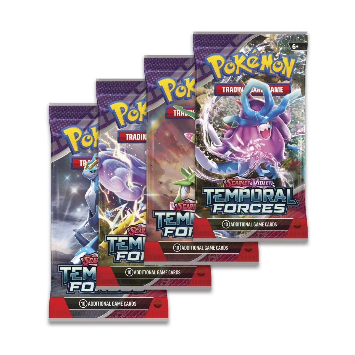 Pokemon TCG Scarlet & Violet-Temporal Forces Booster Pack (10 Cards)