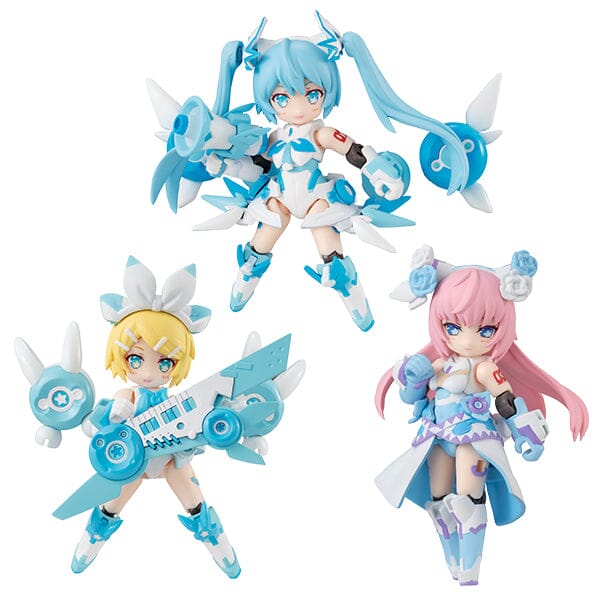 Vocaloid Desktop Singer Snow Miku Series Box of 3 Figures