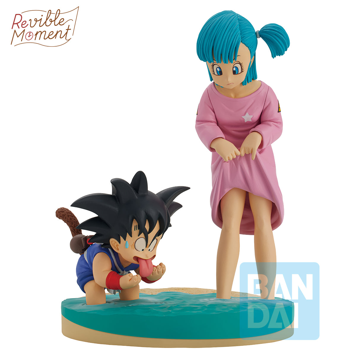 Dragon Ball Ichibansho Revible Moment Goku & Bulma (Dragon History) Figure