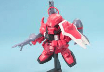 Gundam BB Senshi #281 Gunner Zaku Warrior (Lunamaria Hawke) Model Kit