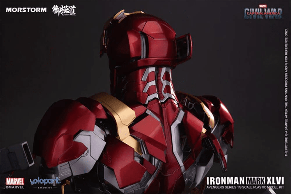 Captain America: Civil War Iron Man Mark 46 Bust Model Kit