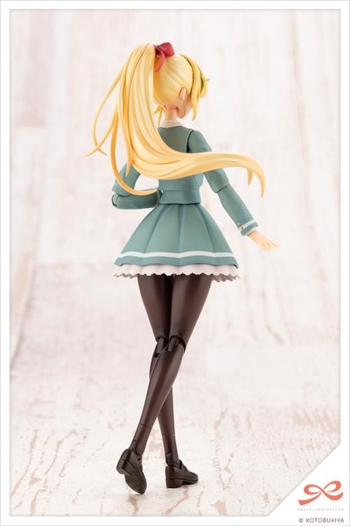 Sousai Shojo Teien St. Iris Girls' High School Winter Clothes Ritsuka Saeki 1/10 Scale Model Kit