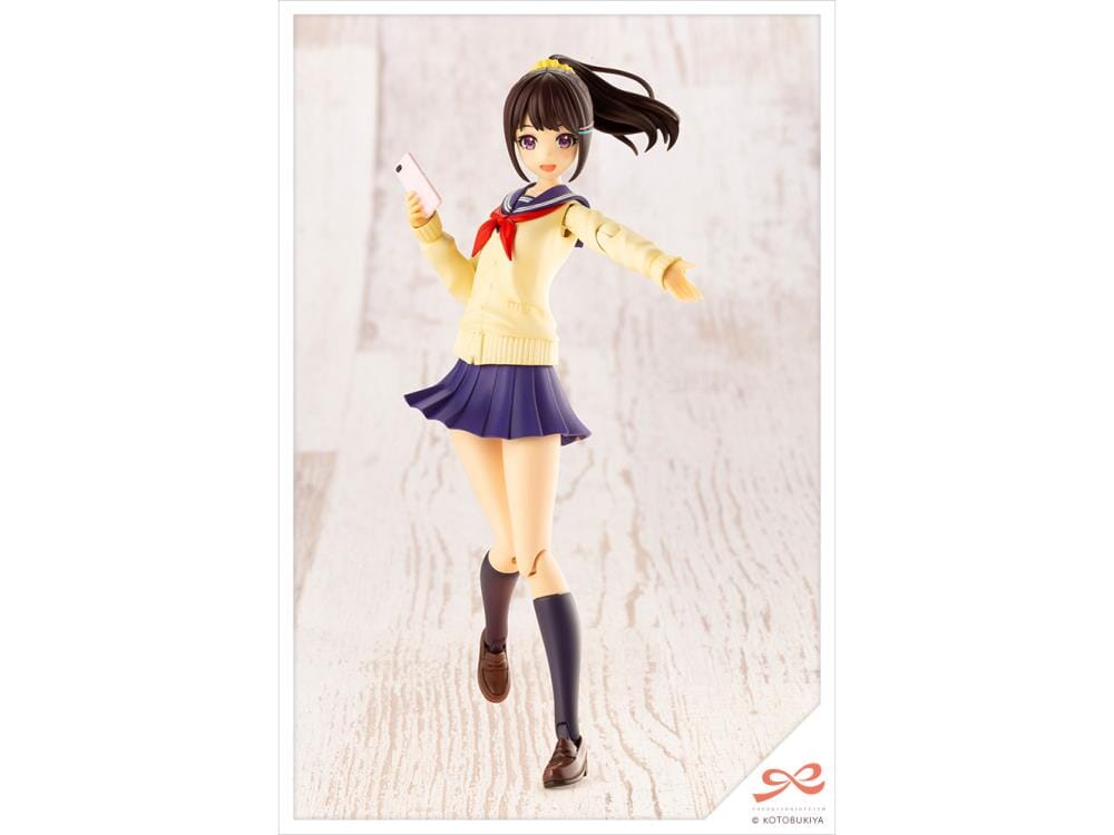 Sousai Shoujo Teien Touou High School Winter Clothes Madoka Yuki 1/10 Scale Model Kit